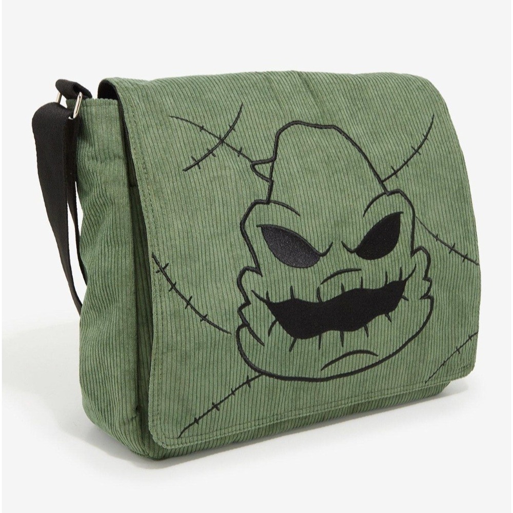 The Nightmare Before Christmas Oogie‎ Boogie Corduroy Messenger Bag